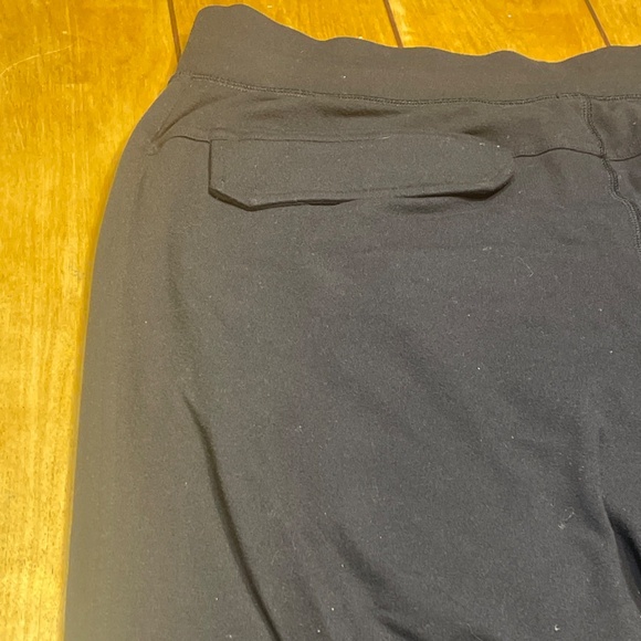 Lululemon Black King Fu Flap Pocket Sweatpants Drawstring Size XL - Picture 9 of 16